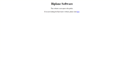 Desktop Screenshot of biplane.com.au